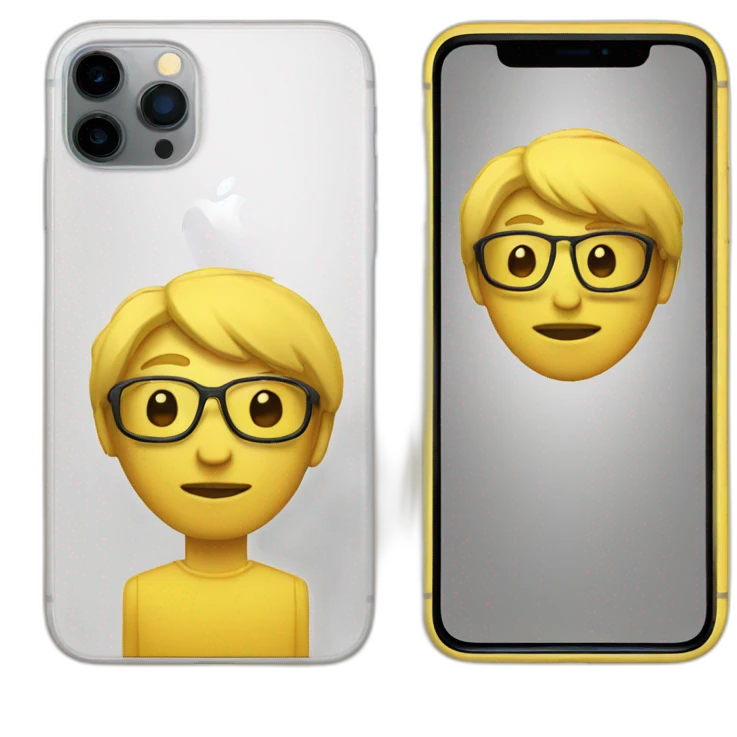IPhone-pro-max yellow emoji