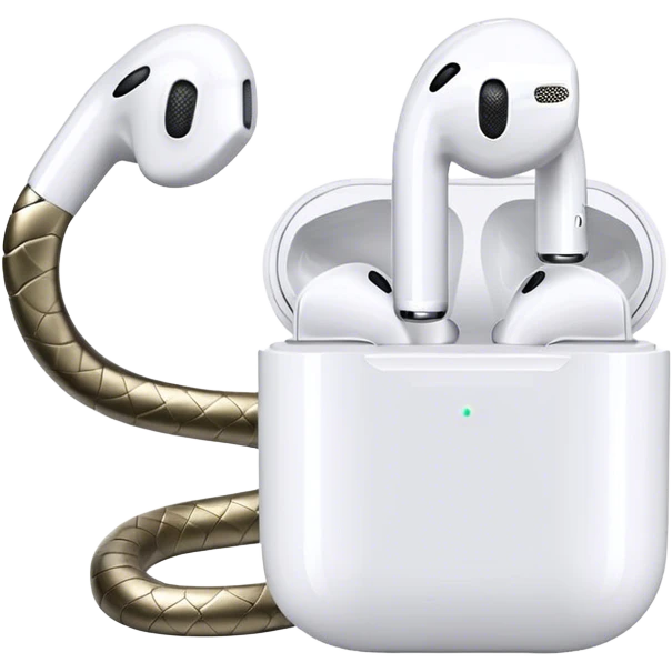 Snake AirPods  emoji