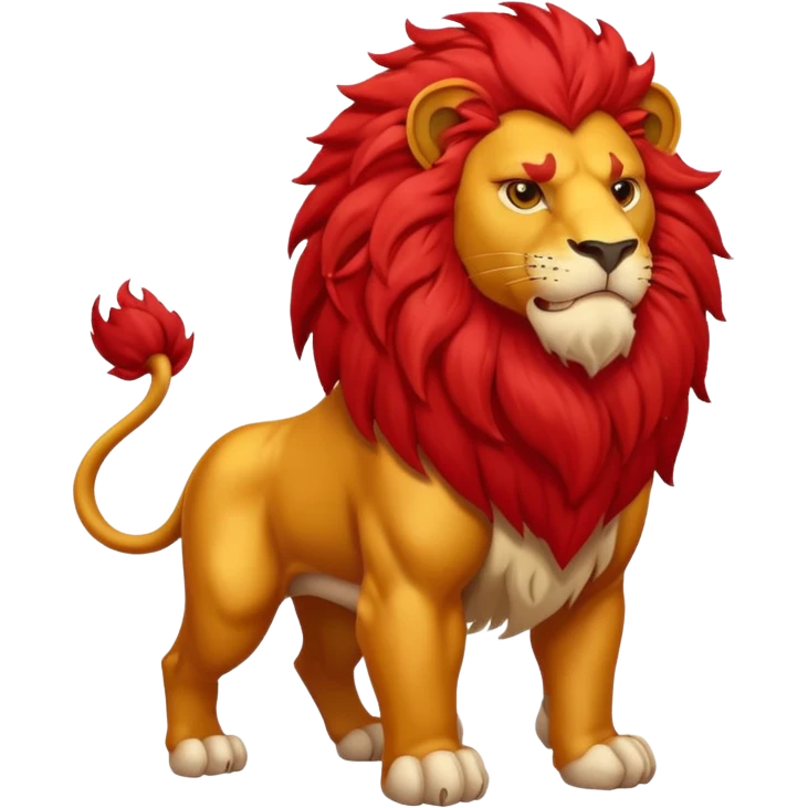 red lion emoji