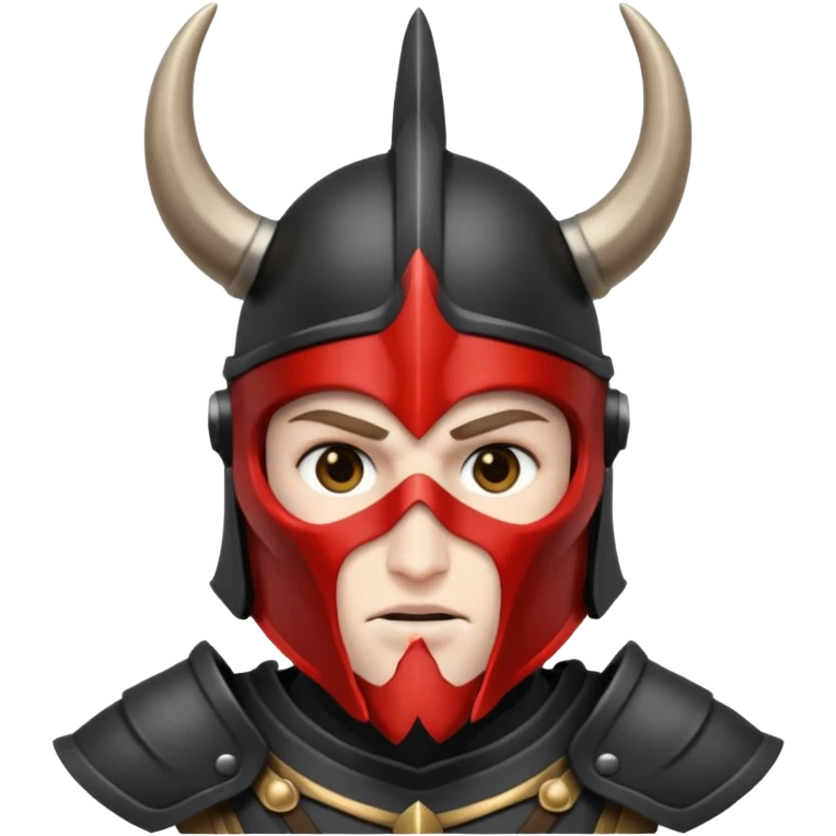 ares god of war black armour horned helmet emoji