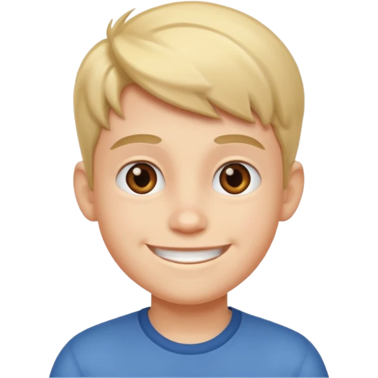 Cartoon charector boy emoji