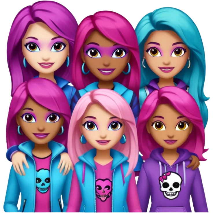 Monster high emoji