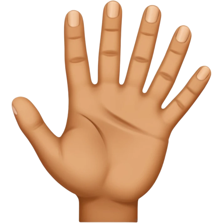 Hand emoji