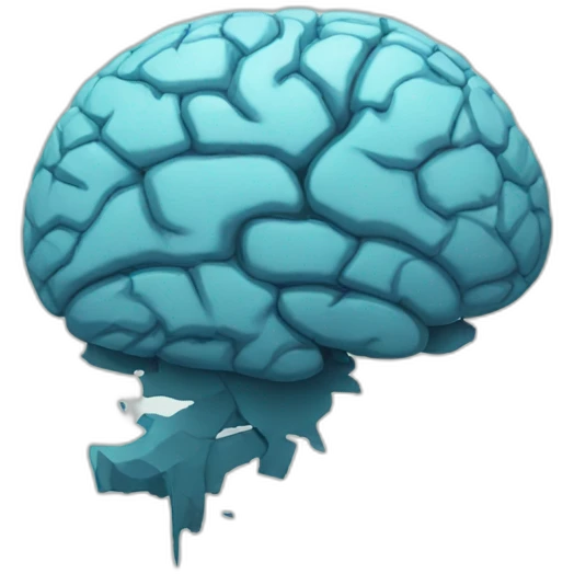 broken brain emoji