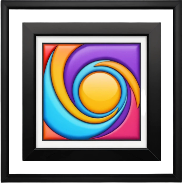 frame with art emoji