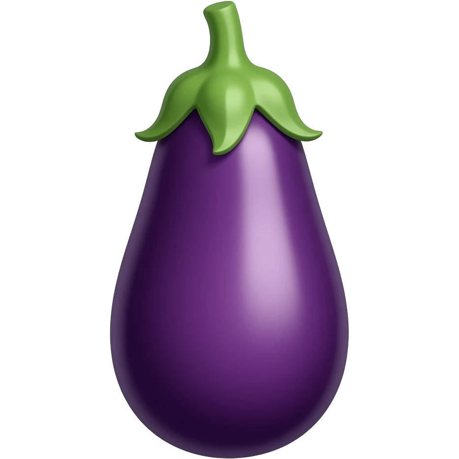 🍆 standing up emoji