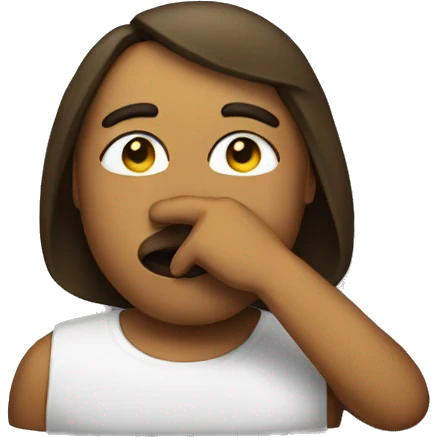Shh emoji