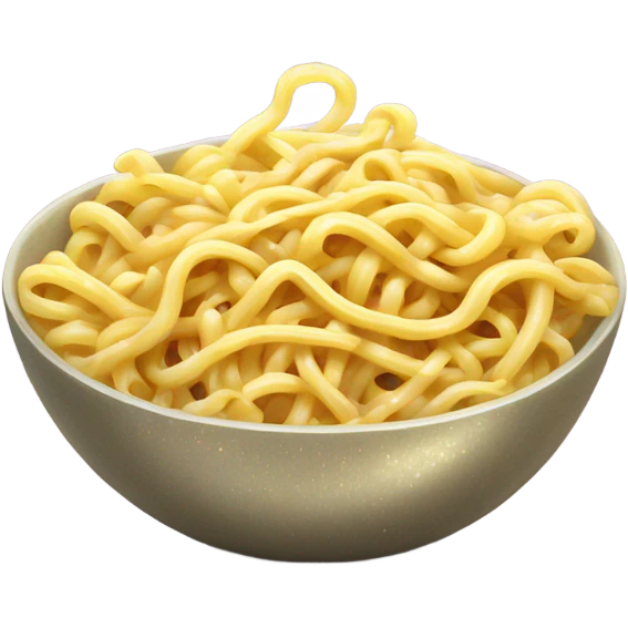 Sparkly noodles emoji