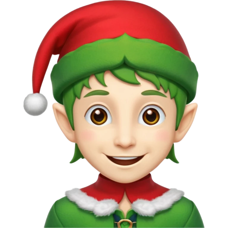 christmas elf emoji