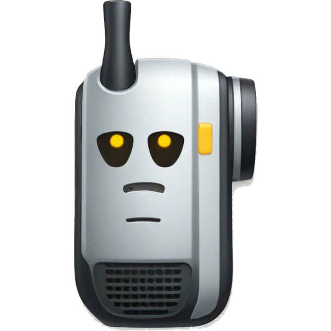 Walkie talkie emoji