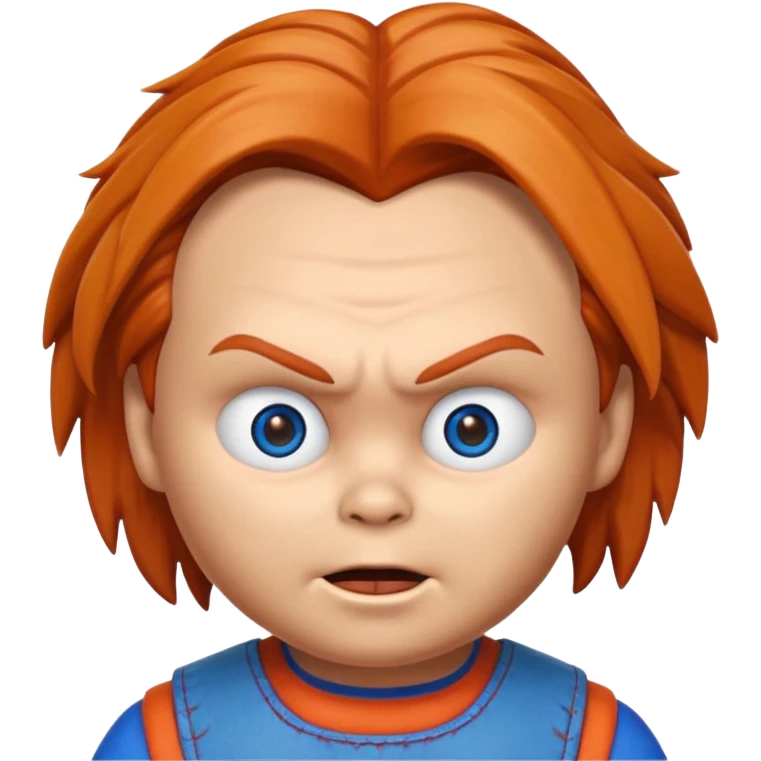 Un emojin de chuky emoji