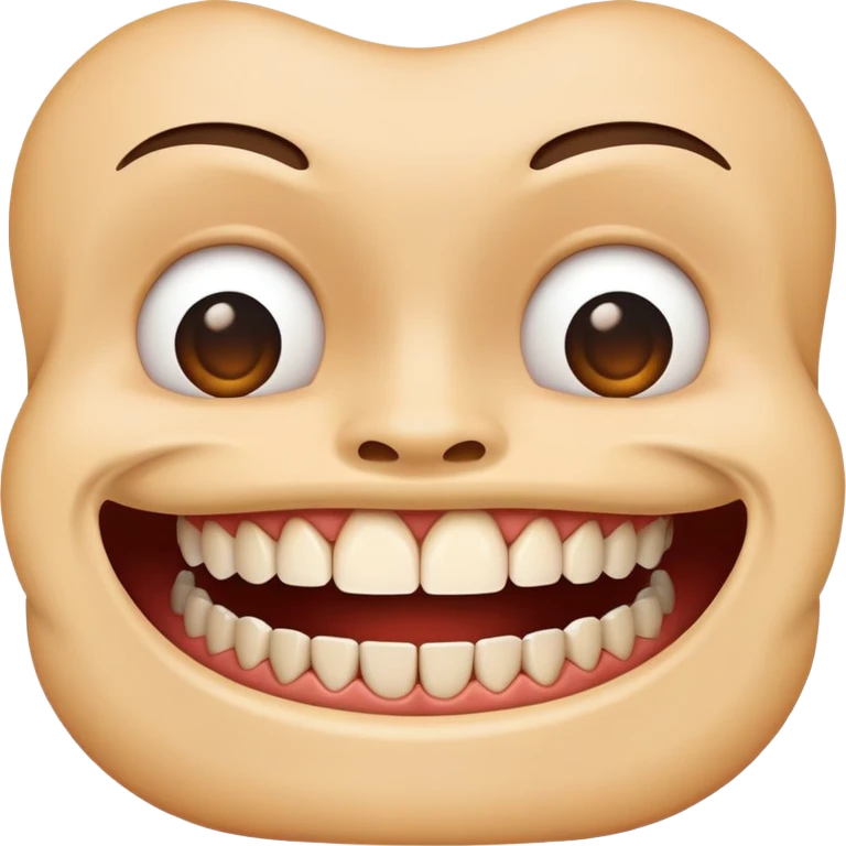 龇牙 emoji