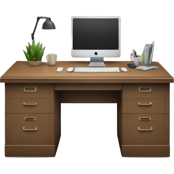 Office desk emoji