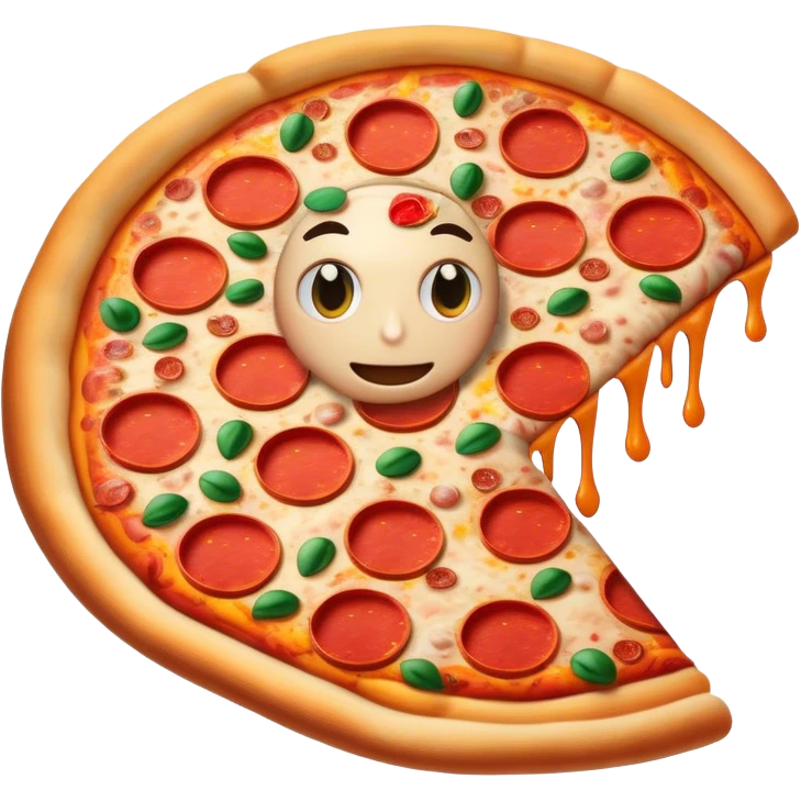 Gamer with pizza blanket emoji