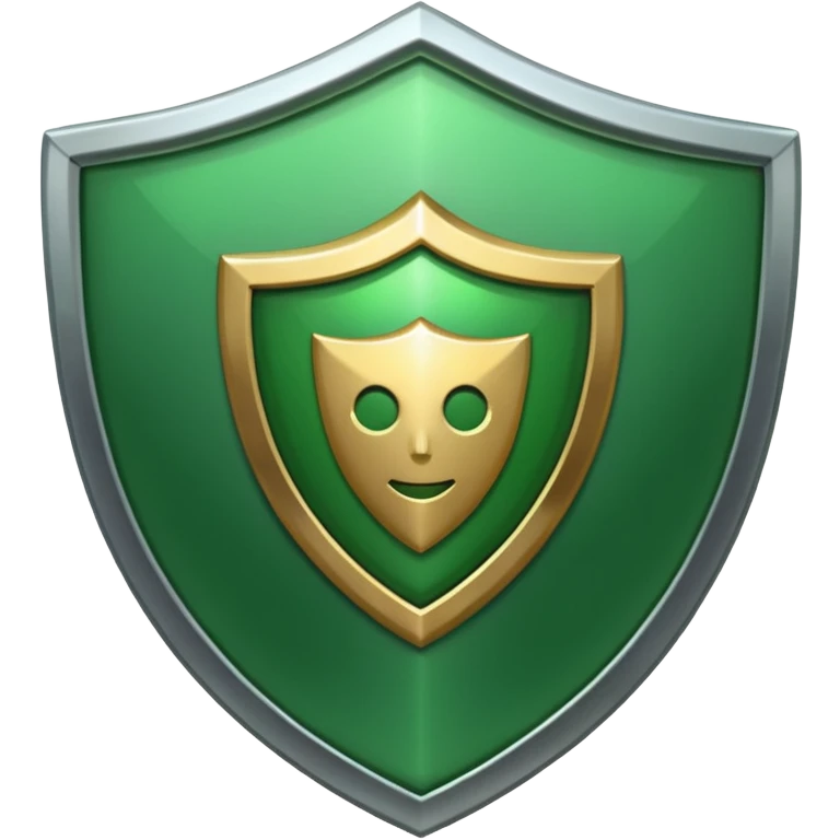 green shield emoji