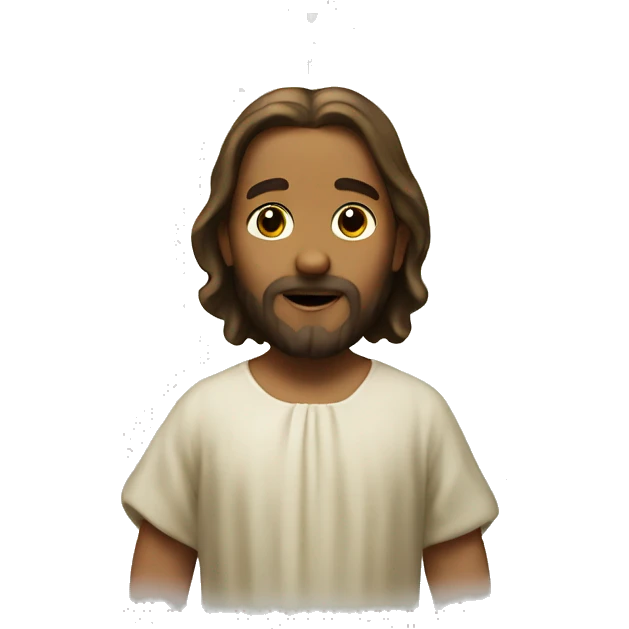 Jesus n Baptism emoji