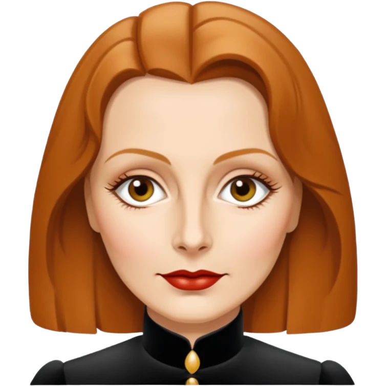 Greta Garbo emoji