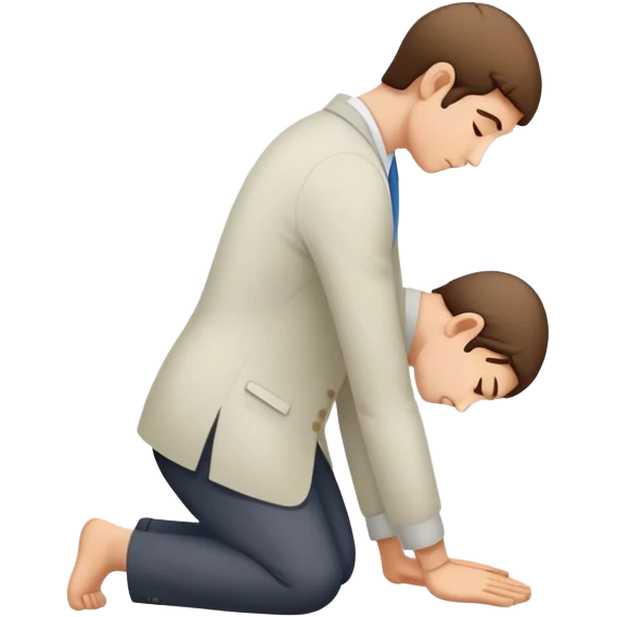Человек откланился  emoji