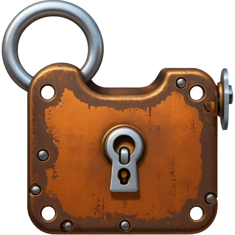 Old lock emoji