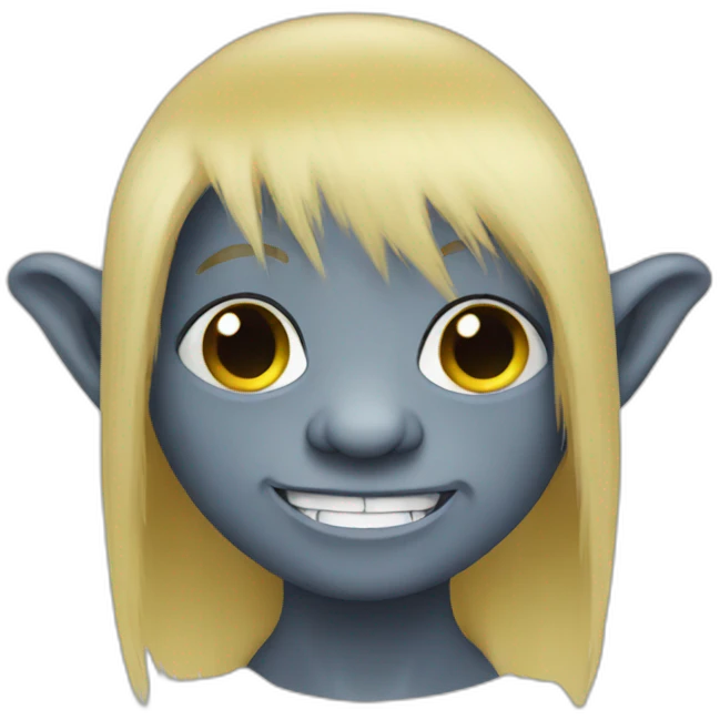 troll doll emoji
