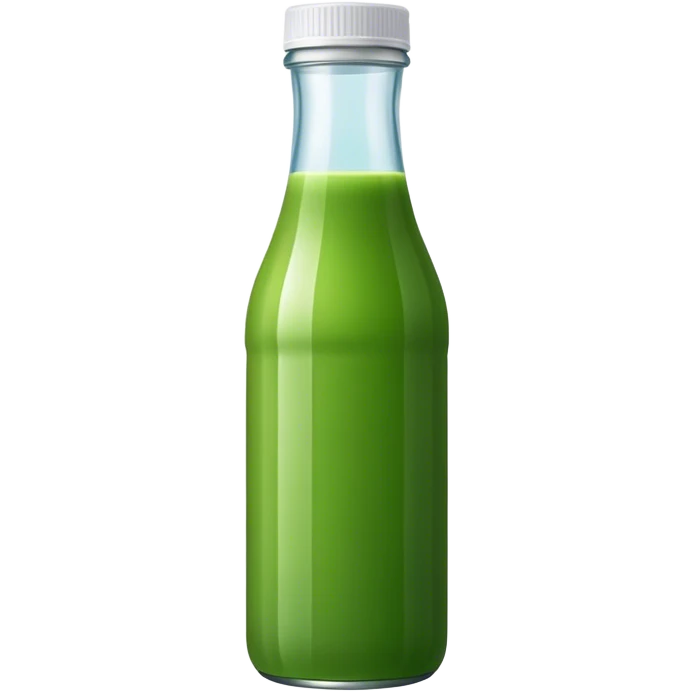 Green juice bottled emoji
