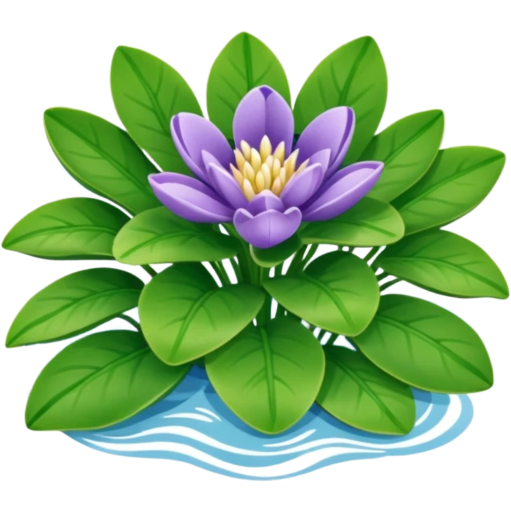 Water Hyacinth emoji