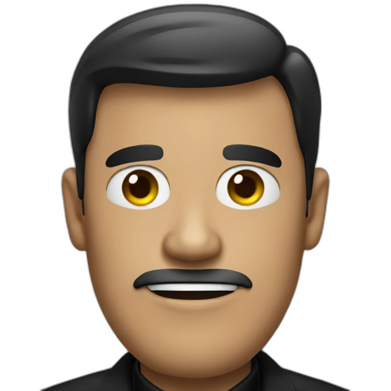 Men in black emoji