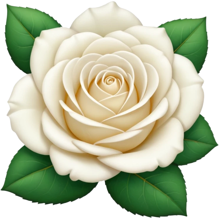 White rose emoji