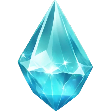 shining magic crystal emoji
