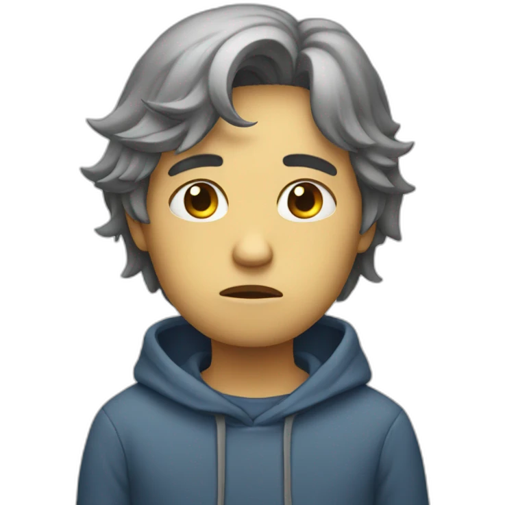 Triste emoji
