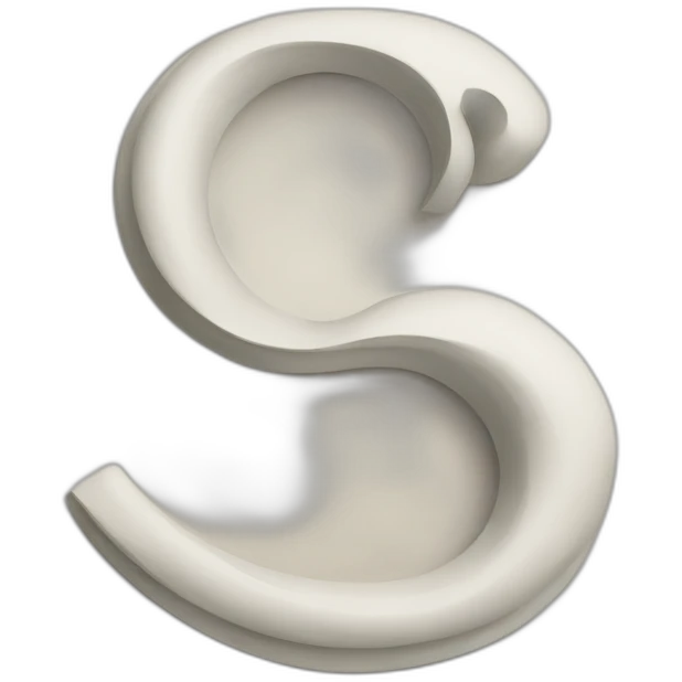Calligraphic G letter emoji