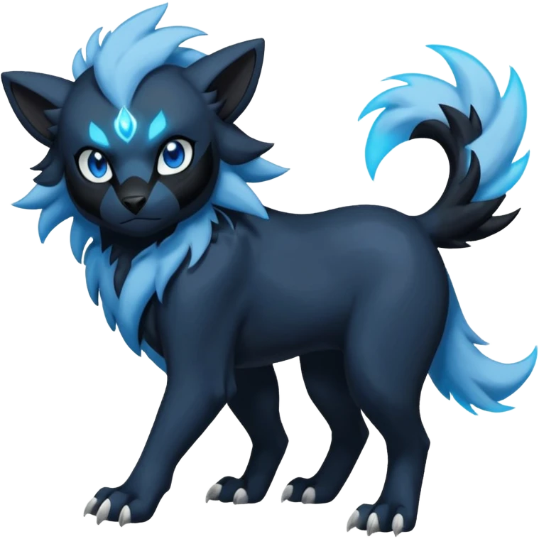 Luxray-Absol-Luxray-fusion (full body) emoji