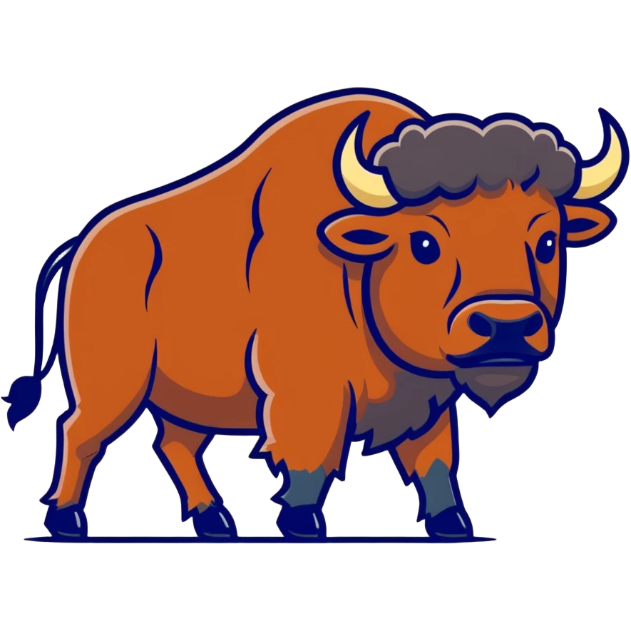 Bison emoji