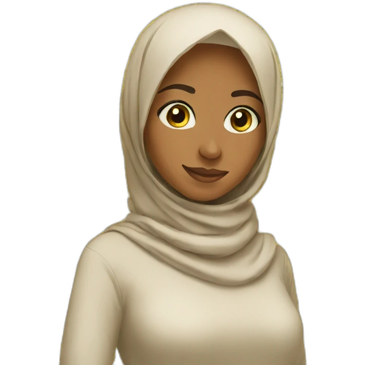 Muslim girl emoji
