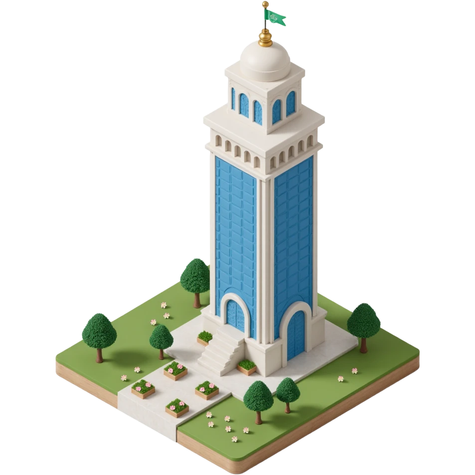 Saudi Arabia tower  emoji