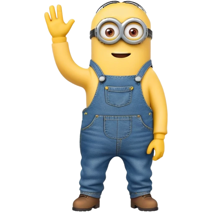 A minion farting emoji