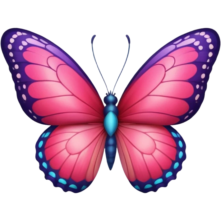 Coming butterfly in heart emoji