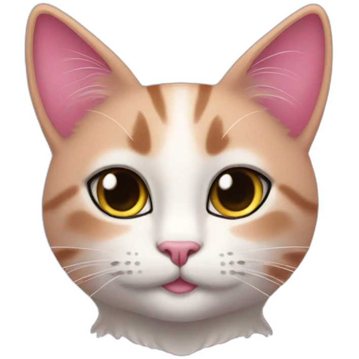 pinky cat beauty emoji