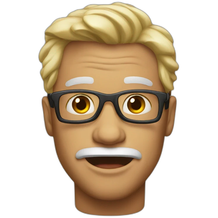 Men living a crazy life emoji