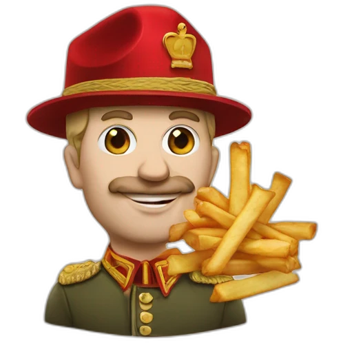 Staline avec Poutine emoji