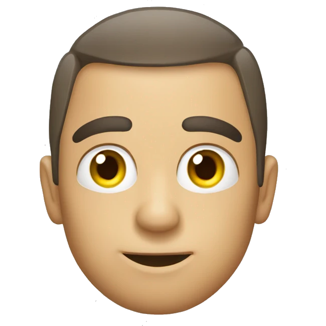 Dos Ojos mirando para arriba  emoji