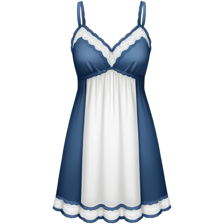 delicate white chemise emoji