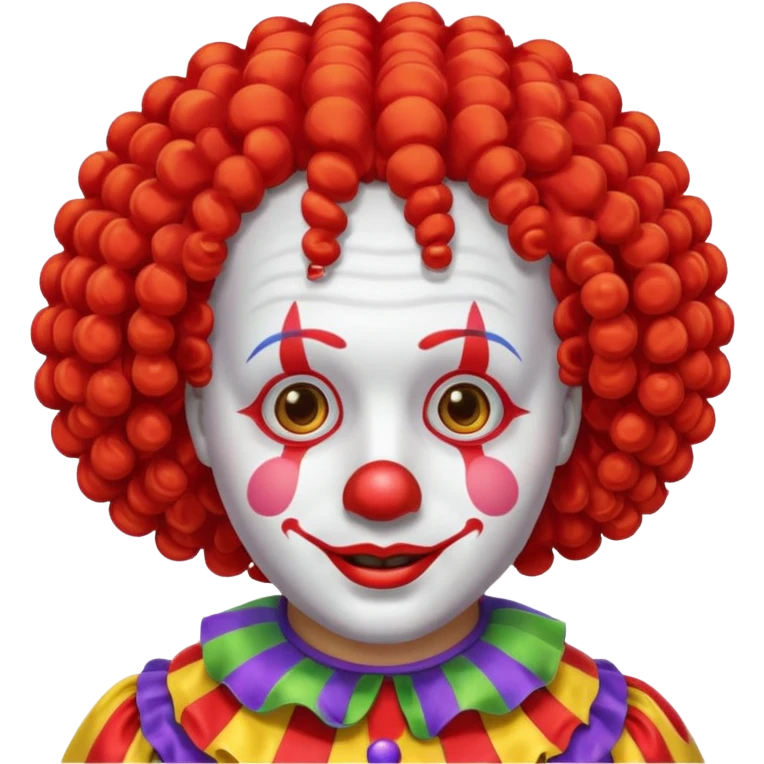 clown's wig emoji