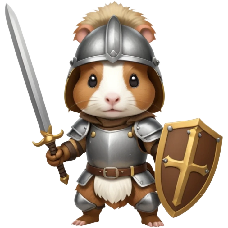 Guinea pig warrior emoji