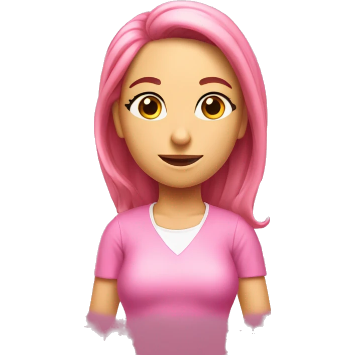 Gioco rosa emoji