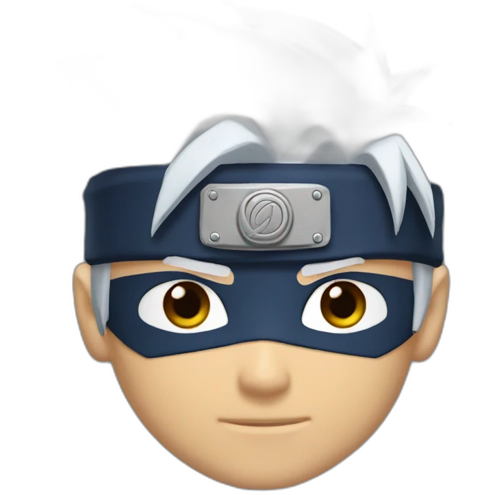 Kakashi hatake super man emoji