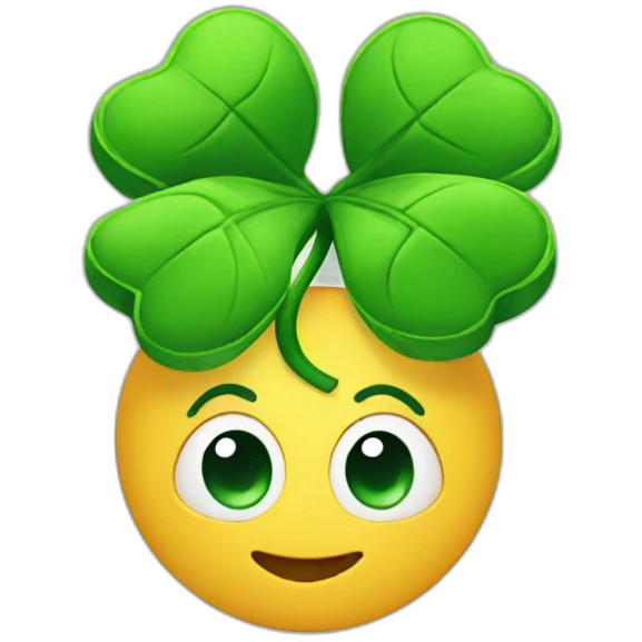 Clover emoji
