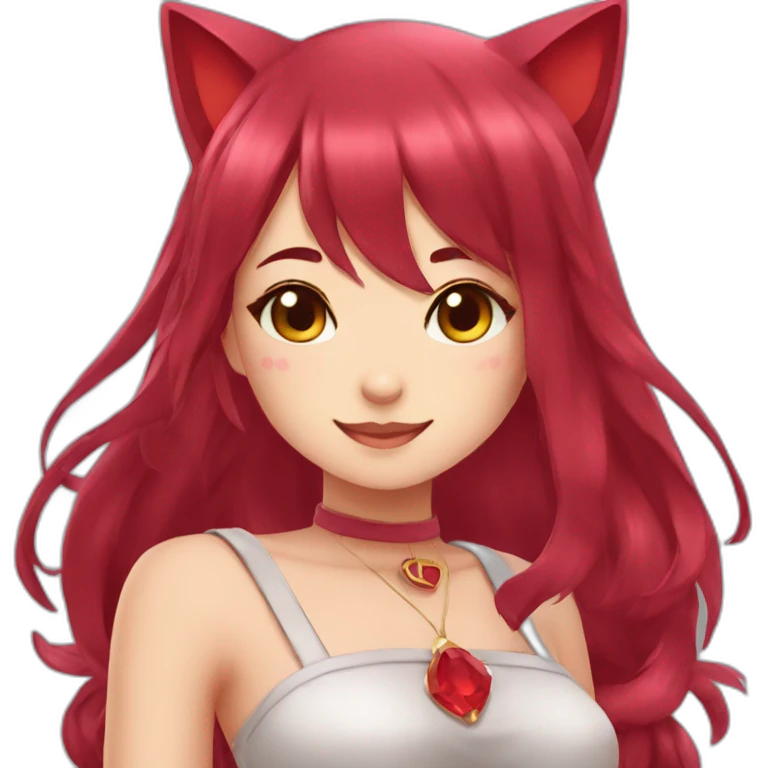 ruby Neko girl emoji