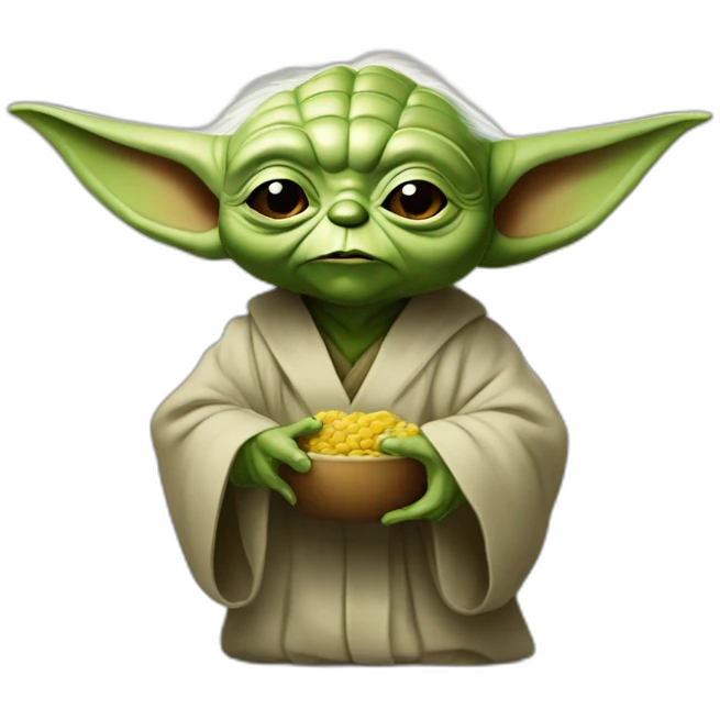 YODA VOTANDO EN COLOMBIA POR EL PARTIDO PACTO HISTORICO emoji