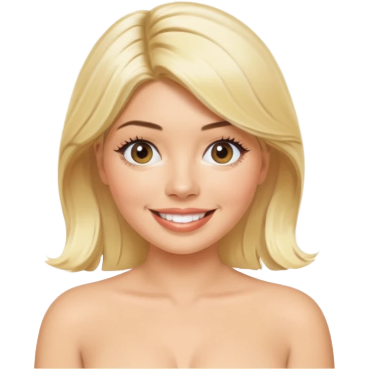 Holly Willoughby full naked body emoji